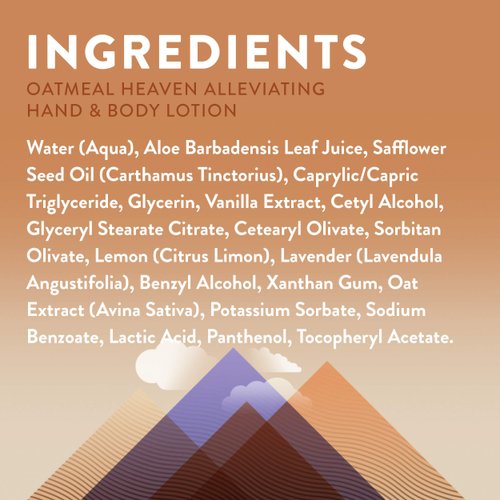 Little Moon Essentials Alleviating Hand & Body Lotion, Oatmeal Heaven, 4 oz.