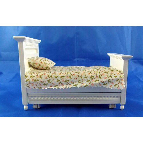 Dollhouse Miniature French Country Trundle Bed