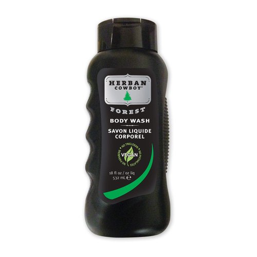 Herban Cowboy Body Wash, Forest, 18 Ounce