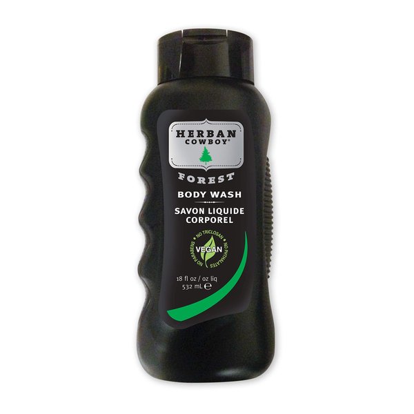 Herban Cowboy Body Wash, Forest, 18 Ounce