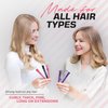 Fagaci Firm Grip Hair Clips with Silicone Band - Duckbill Sectioning and Styling Clips, Durable Alligator Clips for Women's Hair, Long Duck Billed Salon Clips