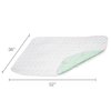 DMI Waterproof Sheet to be Used as a Bed Pad, Bed Liner, Mattress Protector, Pee Pad, Furniture Cover or Seat Protector with Quilted Slide Sheet and 3 Layers of Protection, Without Straps, 36 x 52