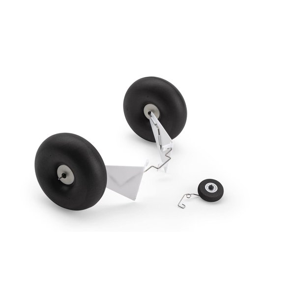 E-flite Landing Gear Set UMX Turbo Timber Evolution EFLU8957 Wheels Gear Retracts & Accys