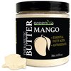 GreenIVe Virgin Mango Butter 100% Pure Raw Creamy All Natural Skin Moisturizer Unrefined (8 Ounce Jar)