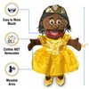 14" Princess, Black Girl, Hand Puppet