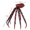 Aetheria MOC Octopus Building Set, Deep Sea Creature Octopus Building Blocks Creative Ornament Toy for Kid Adult