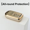 YUBOMT Key Fob Cover for Honda Car Key Shell with Key Ring for Honda Accord Civic Passport Pilot Odyssey Ridgeline HRV CRV Insight,Gold
