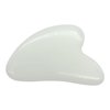 Fekuar Synthetic White Jade Gua Sha Massage Tool for Body Skin Facial, Crystal Scraping Board for SPA Acupuncture Therapy Trigger Point Treatment