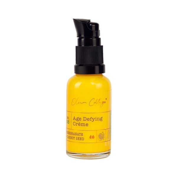 Oleum Cottage Age-Defying Creme, Made with Cold Pressed Oils, Natural Antioxidants and Pure Essential Oils, Reduces Wrinkles and Pigmentation for Dry Mature Skin In Women, Reverses Sun Damage, 30 ml