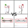 CGID Unisex Lightweight Rimless Frameless Rectangle Reading Glasses Mens Womens Spring Hinge Fashion Readers Reading Glasses +1.00