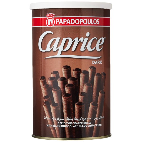 Papadopoulos Caprice Dark Chocolate Wafers, 250g