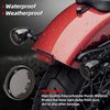 Amazicha Smoke Bullet Turn Signal Light Lens Cover Upgraded Anti-scratch Lenses Compatible for Harley Davidson Sportster, Softail, Road King, Road Glide, Street Glide, Electra Glide 2000-2024