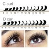 COZBIRD yy Eyelash Extension y Lashes Supplies 2d 4d Premade Fans Volume Lashes Fluffy Faux Mink Soft Natural 12 rows (0.07mm C curl 8-12mm Mix)