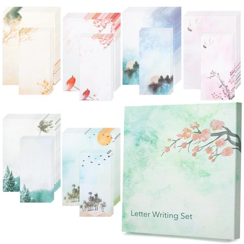 Mr. Pen- Boxed Stationary Letter Paper and Envelopes Set, 30 Stationary Papers+18 Envelopes, Stationery Sets, Stationary Set, Stationary Paper, Letter Stationery Set with Envelopes, Stationery Paper
