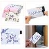 300 Pack Gift Card Sleeves Credit Card Protector Hotel Key Card Holders Mini Business Card Envelopes