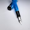 Conklin Duragraph Fountain Pen Ice Blue - Fine Nib, Elegant Writing Instrument with Cool Blue Finish