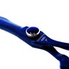 XPERSIS PRO Blue Dragon Handle Hair Cutting Sharp Barber Scissors and Thinning Shears Light weight German Made Premium Steel With Finger Rest