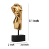 Guichifun Sculptures Home Decor Bust Female Statue - Figure Resin Decoration Modern Decorative Figures Home Art Sculpture Christmas Birthday Gifts for Men&Women 2.25 X 1.5 X 7.5 Inch