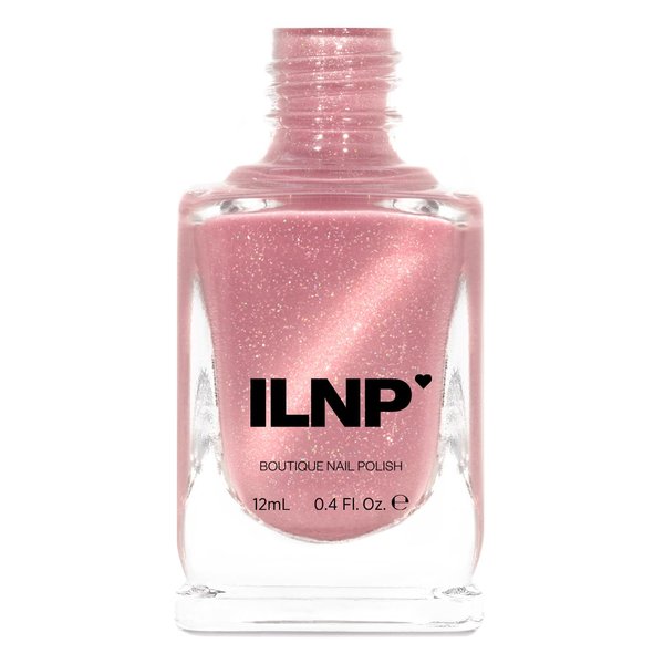 ILNP Pink Suede - Delicate Pink Magnetic Holographic Nail Polish