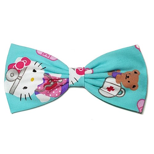 Kitty Collection-hair Bows for Girls, Teens, Gifts for Her (Group 2) (Barrette, Nurse Kitty)