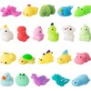 Squishies, 21 Pack Mochi Squishy Toys, Slow Rising Dinosaur Mini Squishys Animal Squishies, Kids Party Favors, Pinata Goodie Bags Stuffers, Treasure Box Toys, Stress Reliever Sensory Fidget Toys Bulk