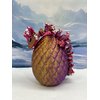 Generic Baby Mushroom Dragon with Dragon Egg, 6"" 3D Printed Articulated Red Purple Gold Baby Mushroom Dragon, Home Decor Executive Desk Toys,Fidget Toys for Autism/ADHD BD005-RPG, Medium