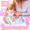 39PCS Unicorns Gifts for Girls Kids Toys 3 4 5 6 7 8 9 10 Years Old-Decorate Your Water Bottle Kits for Girls/Light Up Star Pillow Unicorn Diamond Painting Toys Gifts for Girls Birthday Christmas