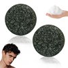 2PCS Black Shampoo Bar Soap,Moisturizing Gray Hair Reverse Soap Bar,Natural Hair Darkening Grey Hair Coverage Shampoo Bar Soap for Men & Women