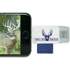Trail Cam Tracker SD Card Reader for iPhone & Android Micro USB – Best & Fastest Game Camera Viewer – Deer Hunting Smartphone Memory Card Player - Free Case- Hunt Big Bucks