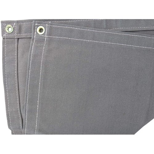 6 Ft. x 8 Ft. Olive Drab 12 Oz. Canvas Tarp