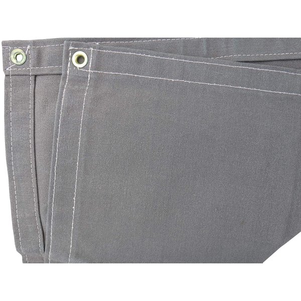 6 Ft. x 8 Ft. Olive Drab 12 Oz. Canvas Tarp