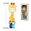 WHNKFB Baby Musical Rattles 0-6-12 Months, Baby Teething Toys with Music and Light, Infant Educational Learning Toys, Teethers for Newborn Baby Boy Girl Gifts (Giraffe)