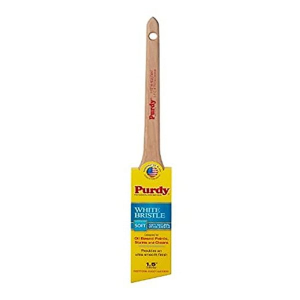 1-1/2" Purdy 144024415 Adjutant Angled Sash Paint Brush, White China Bristle