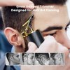 Hair Clippers for Mens Zero Gapped Cordless Hair Trimmer T-Blade Trimmer Professional Haircut & Grooming Kit Rechargeable Edgers Clippers Hair Trimmer Shaver Cutting Kit with LCD Display (Black)