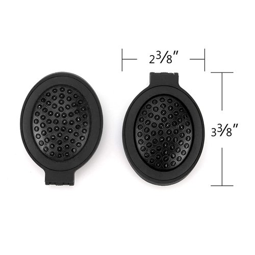 NuAngela Mini Hairbrush, Folding Hair Brush With Mirror Set, Compact Pocket Size, Travel Pop Up Hair Comb, Easy Keep in Purse, Gym Car Bag (2Black)