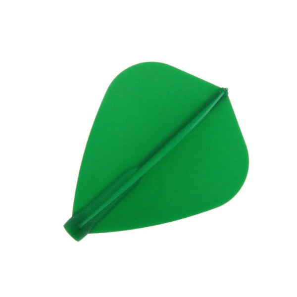 Cosmo Darts 6 Pack Fit Flight - Kite Dart Flight (Green)