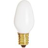 Satco S4726 120V 4/Card Candelabra Base 7-Watt 7C7 Night Light Bulb, White