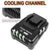 18V R86092 Fast Charger Lithium Battery Charger for RIDGID Tools 18V Battery R840083, R840085, R840086, R840087, AC840085, AC840086, AC840087P AC840089 etc.