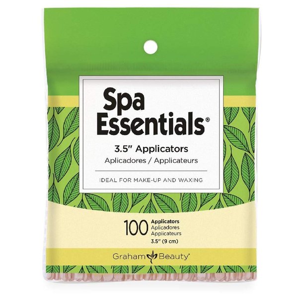 Graham Spa Essentials 3.5 inch Make-up and Waxing Applicators 100pk
