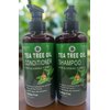 Henna Cosmetics Tea Tree Oil Shampoo & Conditioner Kit, Sulfate Paraben Free, 16.9 fl oz