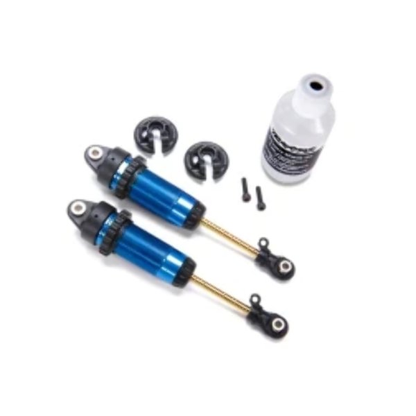 Traxxas TRA7462 Shocks, GTR xx-Long Blue-Anodized, PTFE-Coated Bodies with TiN shafts (2)
