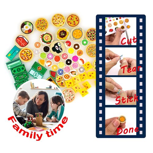 Food City Accessories Building Blocks Sets, Friends Figures Supermarket Kitchen Bricks, Pizza Sushi Refrigerators Food Stand Pieces Parts Comida Pineapple Ice Cream Hot Dog Cheese Toys