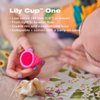 Intimina Lily Cup One - Collapsible Disposable Menstrual Cups for Beginners, Small Menstrual Cup, Period Cup for Teens