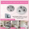 MIRRORVANA 20X & 15X Magnifying Mirror Set Combo with 3 Suction Cups Each - Compact & Travel Ready - 6-Inch and 4-Inch Wide