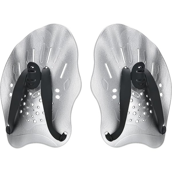 Contour Swim Paddles Hand, Swim Training Hand Paddles with Adjustable Straps, Swimming Hand Paddles for Women and Men