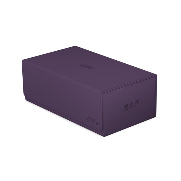 Ultimate Guard Arkhive 800+, Deck Case for 800 Double-Sleeved TCG Cards, Purple, Compatible with Boulders, Magnetic Closure & Microfiber Inner Lining…