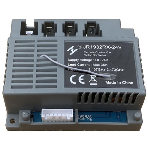 JR1932RX-24V 2.4G Bluetooth Remote Control and Receiver Kit Controller Control Box Accessories for Children Electric Ride On Car Replacement Parts