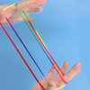 SAFIGLE 20 Pcs String Flip Rope Cats Cradle Game Cats in The Cradle Colourful Finger Rope Elastic Fitness Game Hand Game Educational Stretch Rope Cat Games Elastic Band Child Cloth Toy