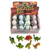 YKL WORLD 12Pcs Hatching Dinosaur Eggs, Novelty Magic Growing Pet Dinosaur Egg in Water, Easter Dino Egg Toys Gifts for Kids Party Supplies