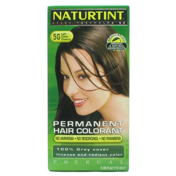 Naturtint Permanent Hair Color 5G Light Golden Chestnut, 5.75 ounce - 3 Pack